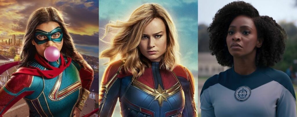 The Marvels” : qui sont les 3 héroïnes du nouveau film du MCU ?